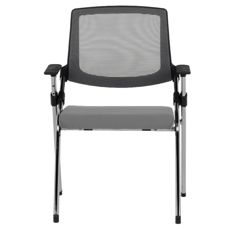 Сгъваем посетителски офис стол Carmen 1704 сив